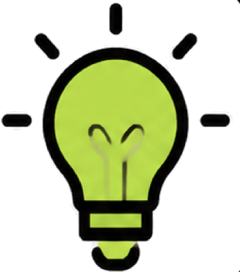 Training tips lightbulb icon